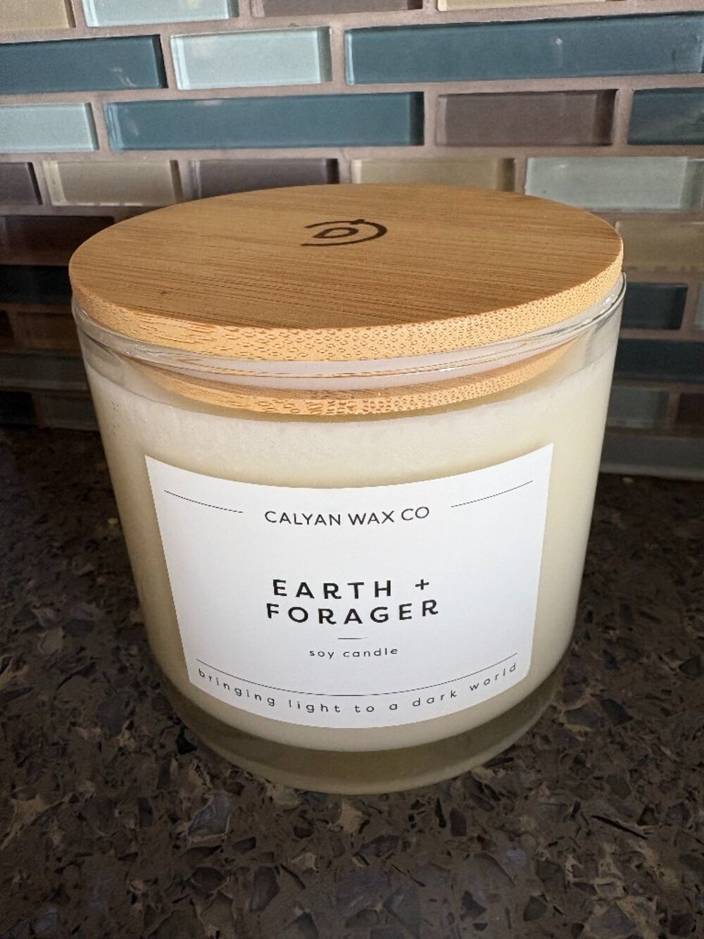 Calyan Wax Co. Earth + Forager 3 wick Candle 14.9oz